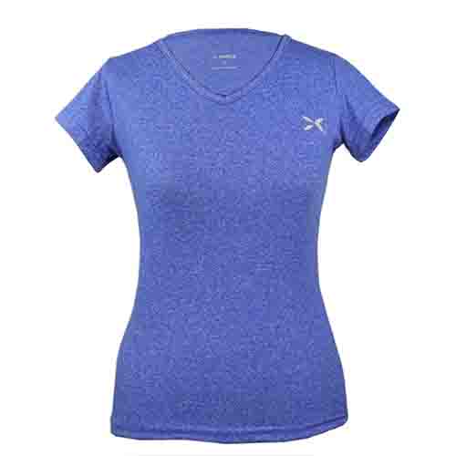 REMERA RUNNING MUJER JASPEADA FRANCIA XXL YAKKA (4015)