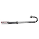 ESCAPE MOTO MOTOMEL X3M 125 ST1 CROMO PAOLUCCI (EM125X3M-12-D)