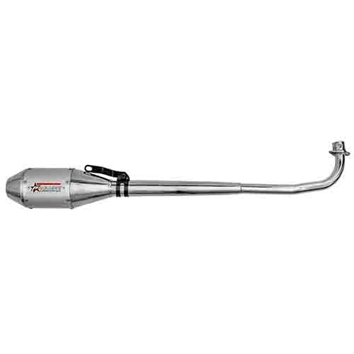 ESCAPE MOTO YAMAHA NEW CRYPTON 110 ST2 CROMO DEPORTIVO PAOLUCCI (EM110-22-C/D)