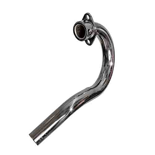 ESCAPE MOTO YAMAHA XTZ 125 ST2 CROMO DEPORTIVO POR ARRIBA PAOLUCCI (EM125XTZ-22-C/D-UP)
