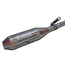 ESCAPE MOTO ZANELLA RX 150 ST3 CROMO DEPORTIVO (VARILLERO) CON SORDINA PAOLUCCI (EM150RX32-C/DV)