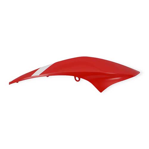 CACHA LATERAL SUPERIOR HONDA XR190L ROJA LADO DERECHO MTC