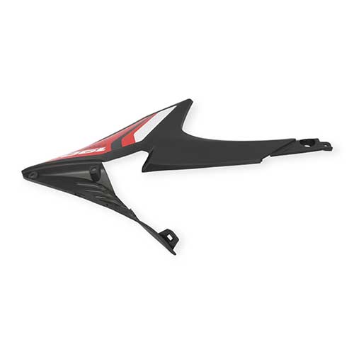 CACHA TANQUE LATERAL HONDA XR190L BLANZA  LADO DERECHO MTC