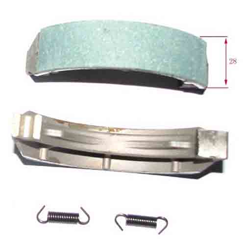 ZAPATA DE FRENO SUZUKI GN125/EN125/BAJAJ ROUSER 135 STD