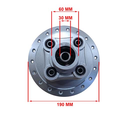 MAZA TRASERA MOTOMEL SKUA 250 FULL/PRO OEM EXCLU