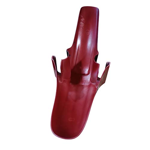 GUARDABARRO DEL. MOTOMEL NEW S2 TUBULAR ROJO OEM EXCLU