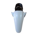 GUARDABARRO DEL. MOTOMEL NEW S2 TUBULAR BLANCO OEM EXCLU