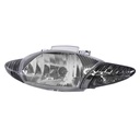 FAROL DELANTERO C/GIROS SMASH (CRISTAL+FUME)/ MOTOMEL BIT /ZANELLA ZB110D Y OTRAS PLASTICA VC (489)