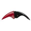 GUARDABARRO DEL. MOTOMEL NEW S2 TUBULAR ROJO OEM EXCLU