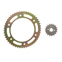 CORONA Y PIÑON HONDA XR 150L (49/17) DORADA STD