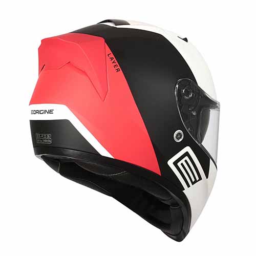CASCO H128 STRADA LAYER MATT RED/BLACK/WHITE L ORIGINE