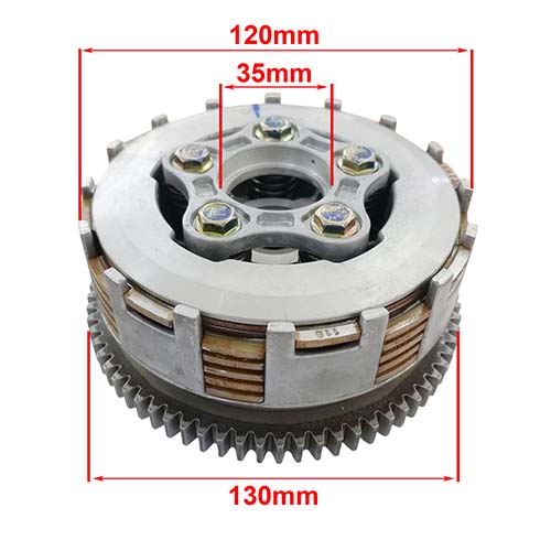 EMBRAGUE COMPLETO MOTOMEL X125 OEM EXCLU