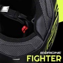 CASCO H151 DINAMO FIGHTER MATT FLUO YELLOW/BLACK XL ORIGINE
