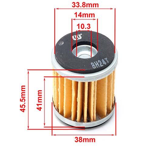 FILTRO DE ACEITE YAMAHA YZ-250F 09 STD