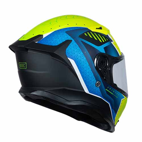 CASCO H153 FORCE BUNKER - MATT FLUO YELLOW/BLACK M ORIGINE