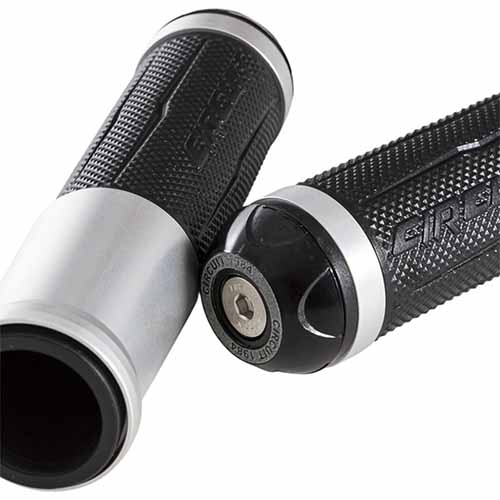 PUÑO SILVERSTONE NEGRO/ALUMINIO (JGO) CIRCUIT MA017-21M
