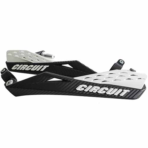 CUBRE MANO FENIX CARBON II P.TAPER NEGRO/BLANCO (JGO) CIRCUIT PM081-212
