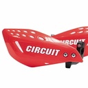 CUBRE MANO VECTOR ROJO FLUO/BLANCO (JGO) CIRCUIT PM061-2A2
