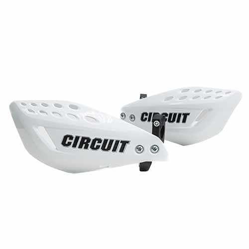 CUBRE MANO VECTOR BLANCO/NEGRO (JGO) CIRCUIT PM061-221
