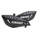 CUBRE MANO VECTOR CARBONO/BLANCO (JGO) CIRCUIT PM061-2D2