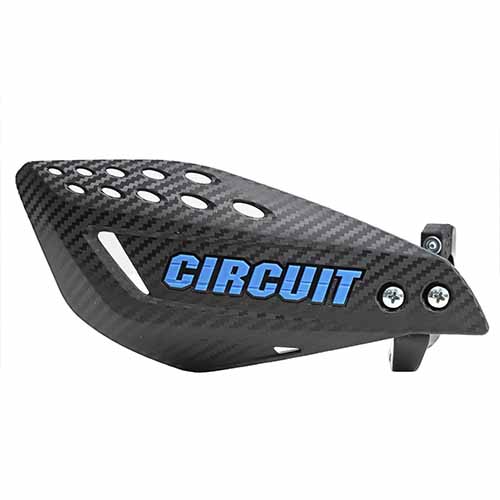 CUBRE MANO VECTOR CARBONO/AZUL (JGO) CIRCUIT PM061-2DAA