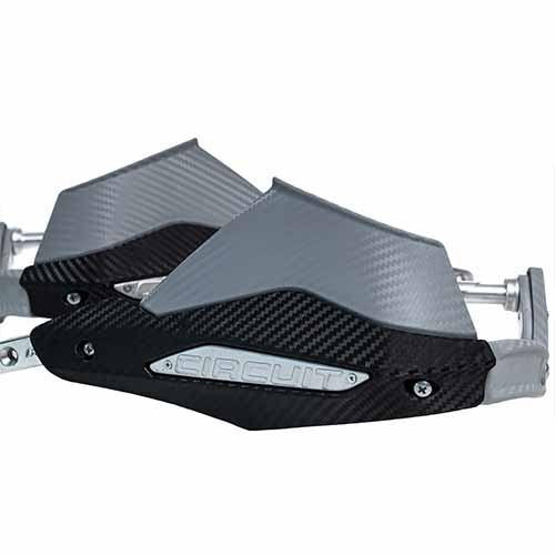 CUBRE MANO VENTURA HIERRO NEGRO/GRIS (JGO) CIRCUIT PM083-213