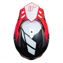 CASCO J34 PRO OUTERSPACE WHITE/FLUO RED/BLACK MATT XL JUST1