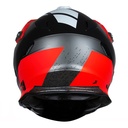 CASCO J34 PRO OUTERSPACE WHITE/FLUO RED/BLACK MATT XL JUST1