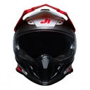 CASCO J34 PRO OUTERSPACE WHITE/FLUO RED/BLACK MATT M JUST1