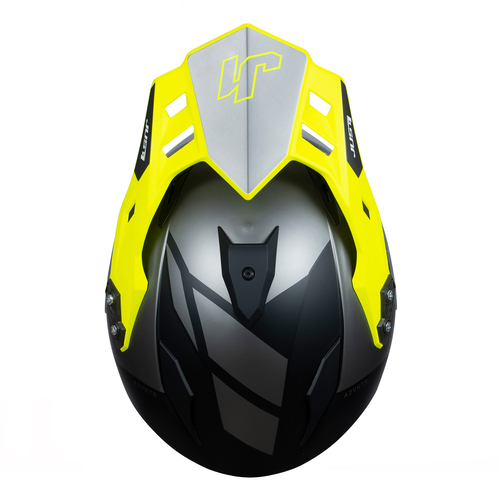 CASCO J34 PRO OUTERSPACE WHITE/FLUO YELLOW/BLACK XL JUST1