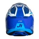 CASCO J40 FLASH WHITE/BLUE MATT L JUST1