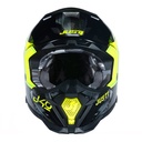 CASCO J40 SHOOTER CAMO/YELLOW FLUO/BLACK GLOSS XL JUST1
