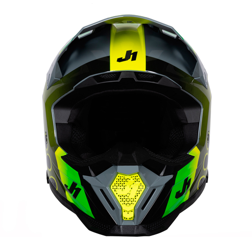 CASCO J40 SIXTIES YELLOW/BLACK/GREY GLOSS M JUST1