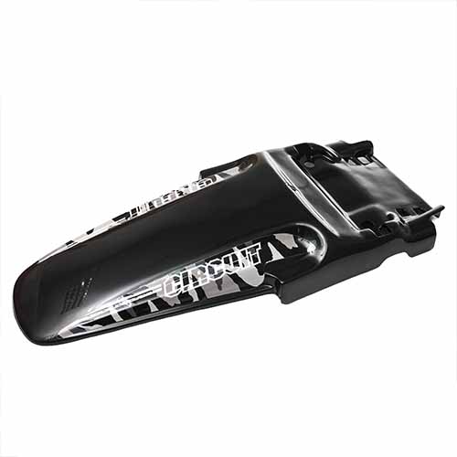 GUARDABARRO TRASERO ADAPTABLE NEGRO CIRCUIT PF011-001