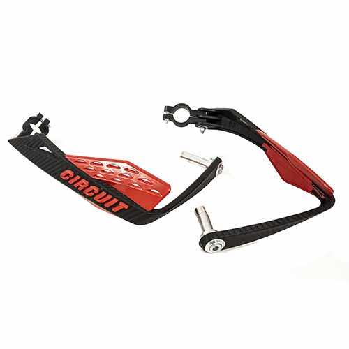 CUBRE MANO FENIX HIERRO NEGRO/ROJO (JGO) CIRCUIT PM079-21V