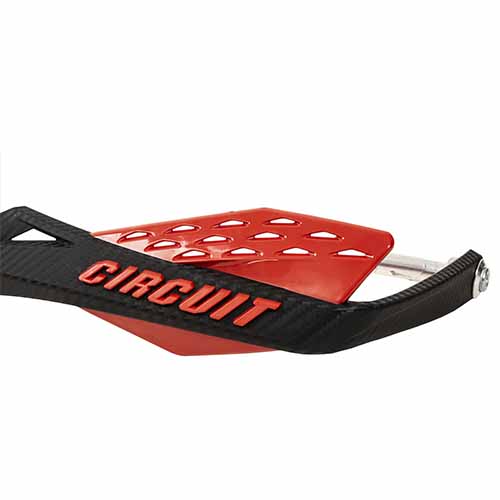 CUBRE MANO FENIX HIERRO NEGRO/ROJO (JGO) CIRCUIT PM079-21V