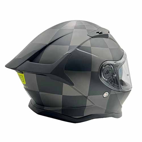 CASCO H153 FORCE SPEEDY - GLOSS FLUO YELLOW/BLACK S ORIGINE