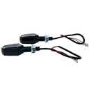 FARO DE GIRO UNIVERSAL AMBAR 12V 5W 1500 LUX LED LIGHTING JUEGO (DJ-ZXD015W)