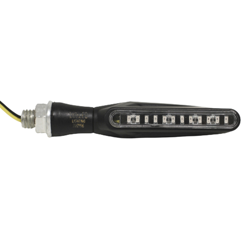 FARO DE GIRO UNIVERSAL AMBAR 12V 5W 1500 LUX LED LIGHTING JUEGO (DJ-ZXD515W)