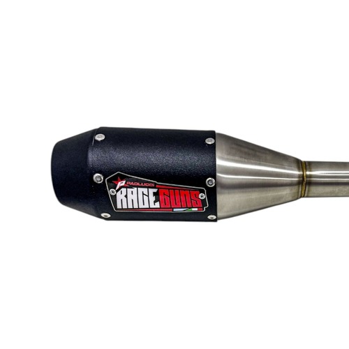 ESCAPE 110CC ST2 INOX STYLE NEGRO PAOLUCCI (EM110P24-INE)