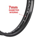 ARO DE LLANTA ACERO NEGRO 160X21 STD