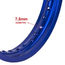 ARO DE LLANTA ALUMINIO 6063 (AZUL 36A) 185X18 STD