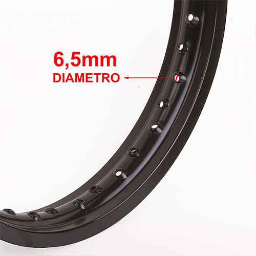 ARO DE LLANTA ALUMINIO 6063 (NEGRO 36A) 160X14 STD