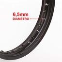 ARO DE LLANTA ALUMINIO 6063 (NEGRO 36A) 160X18 STD