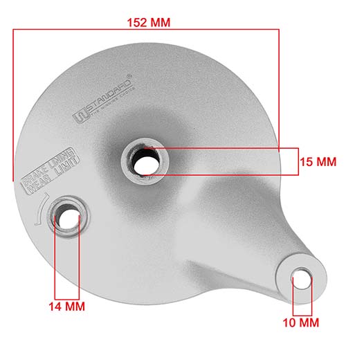 PORTAZAPATA TRASERO SUZUKI EN125 HU STD