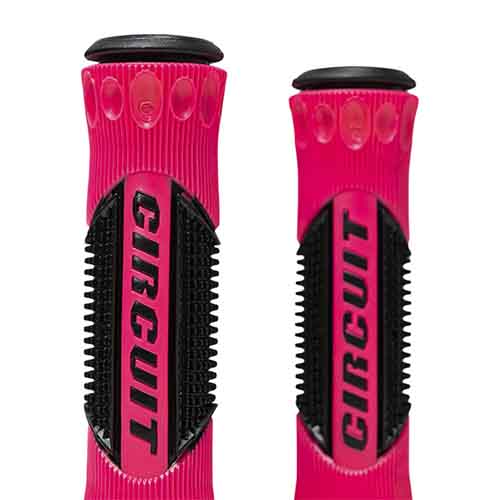 PUÑO INTERLAGOS BICOMPONENTE II NEGRO/ROSA FLUOR (JGO) CIRCUIT