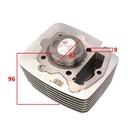 KIT CILINDRO + PISTON CADENEROS 150/GUERRERO GMX150/KAYA150 62mm STD