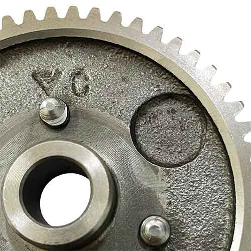 ENGRANAJE PRIMARIO DE FUNDICION C/DIENTE HELICOIDAL Z-53 ZANELLA 50 KS V3 (2T) CREUSO (293-000)