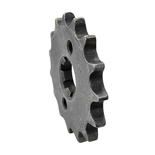 PIÑON DE TRANSMISION YAMAHA YBR 125 E/ R/ ED-FULL/ XTZ (Z15) CREUSO (1231-ARG)