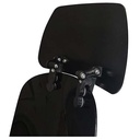 DEFLECTOR DE PARABRISAS NEGRO UNIVERSAL CON SOPORTE EDGE PRO MTC (NAC)